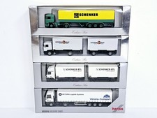 4x Herpa Exclusive Serie Spur H0 1/87 LKW Schenker BTL/System Gut/Viktoria OVP