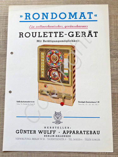 Prospekt rondomat - prospekt,