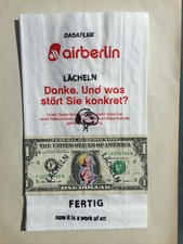 3 Kunsttüten DollarTriptychon