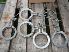  5 Stück BW Abspannhaken Baumhaken Feldkabelbau Bundeswehr gebraucht Feldtelefon