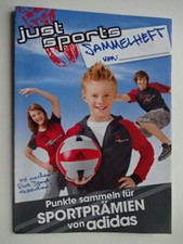 Sammelheft - just sports - Adidas - Sportprämien sammeln