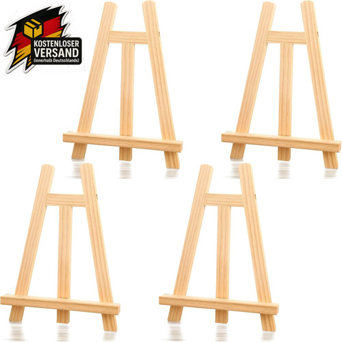 Stück mini staffelei holz - mini,