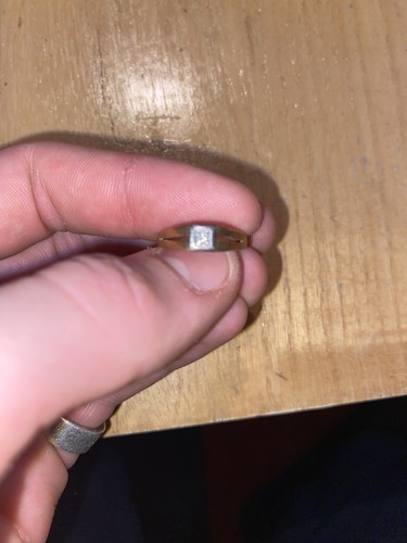 Weißgold ring mit 20 - 2g,