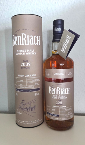 Benriach single cask jahre - single, 9