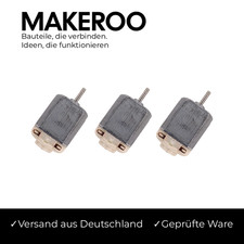 3x 130 Micro DC Motor 3V-6V |