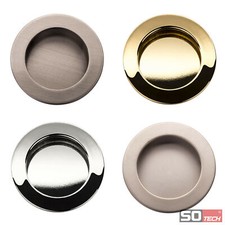 Griffmuschel Einlassgriff Ø 50 mm Möbelgriff Möbelgriffe Einlassgriffe Griff