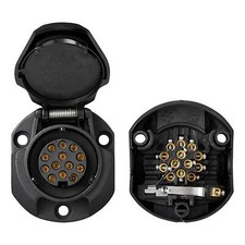 13-polige Anhänger-Steckdose