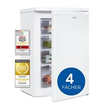 Exquisit Gefrierschrank, 4 Fächer, 4-Sterne, 91 Liter, GS512-040E weiss
