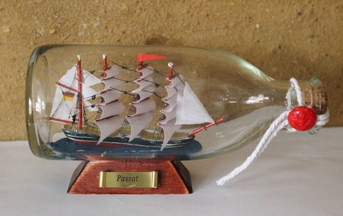 Maritime deko mit buddelschiff - mit,