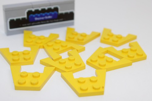 Lego 10x flügel platte - flügel,