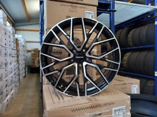 Alufelgen VW Bus T6 T6.1 T5 Amarok CARMANI 20 LUDWIG Black Polish 4x 20 Zoll