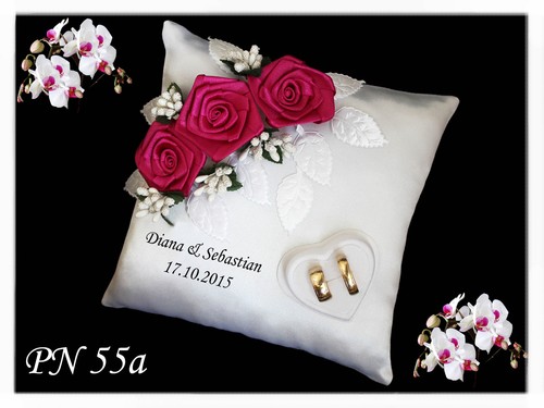 Exklusive ringkissen mit name - exklusive,