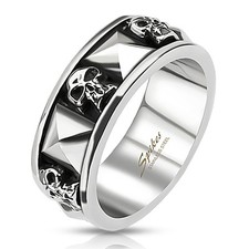 Totenkopf ring pyramid skull - totenkopf,