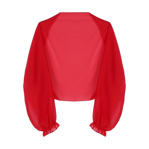 Damen chiffon bolero - damen,