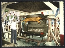 Wittlich, Säubrenner-Kirmes, Spanferkel, Ansichtskarte 