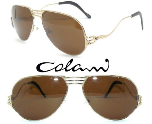 Colani sonnenbrille gold - colani, braun