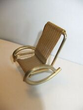 Schaukelstuhl - Messing - Setzkasten - ca. 4 x 5 cm