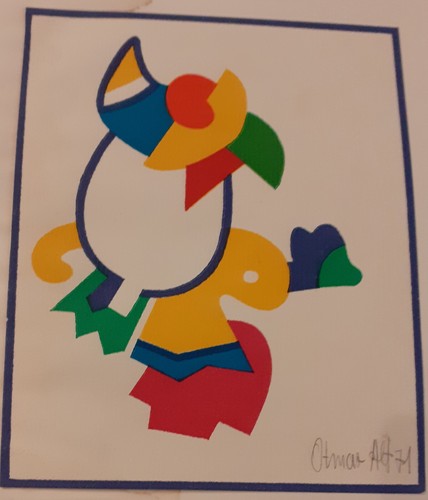 Otmar alt handsigniert - handsigniert, bild