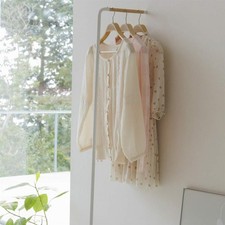 B-WARE Yamazaki Home Garderobenständer zum Anlehnen Kleiderständer weiß