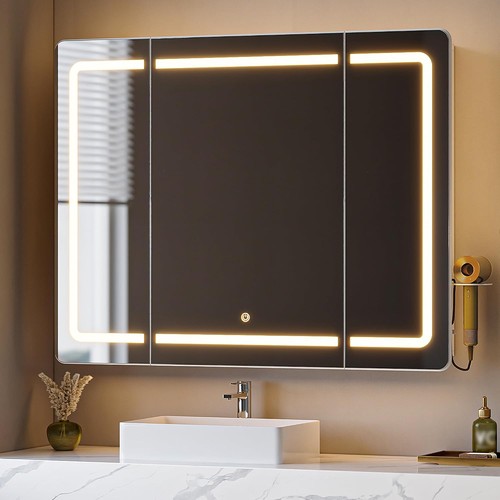 Spiegelschrank bad mit - spiegelschrank,