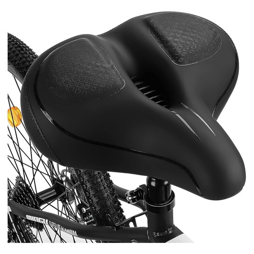 Fahrradsattel breit mit