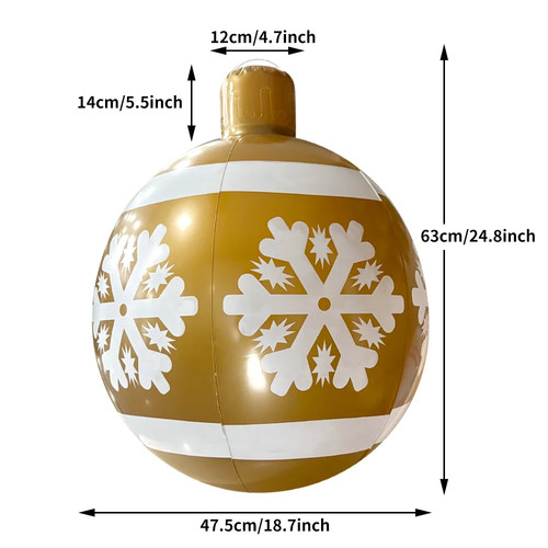 Goldene weihnachtskugel - goldene,