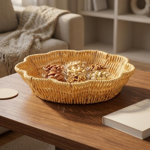 Poly rattankorb offen - poly-rattankorb,