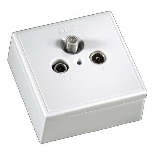 Hama antennen dose fach 10db - hama, antennen-dose