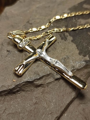 Halskette gold herr jesus - halskette,