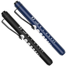 Diagnostikleuchte Pupillenleuchte,  2 Stück Wiederverwendbare LED Stiftlampe m