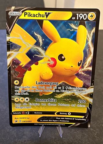 Pikachu xxl karte - v, swsh061