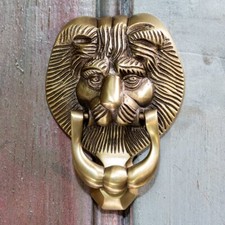 Türklopfer messing löwe - türklopfer,