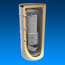 Hygienespeicher Warmwasserspeicher Pufferspeicher 500 Liter mit Wärmetauscher