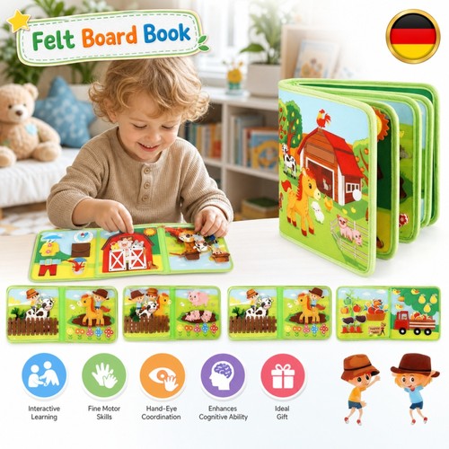 Montessori busy board - busy, 3d