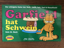 Garfield hat Schwein 31.  Buch Jim Davis Krüger Comics Z 1 sehr gut Nichtraucher