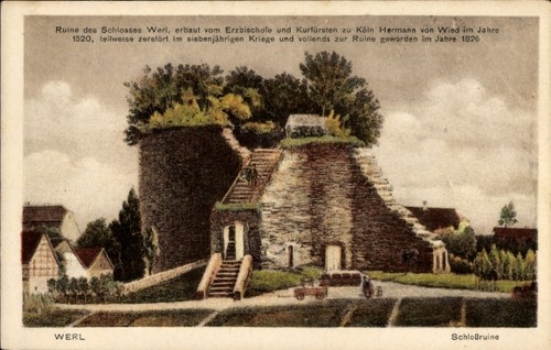 Werl westfalen ruine - westfalen,,