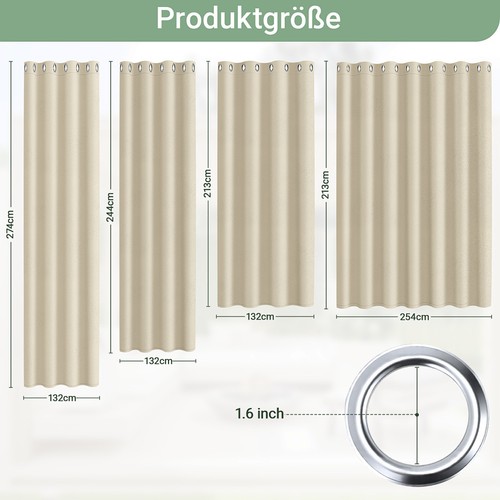 Outdoor vorhang thermo - vorhang,