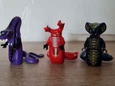 Lego Ninjago Schlangen Lila Blau Rot 