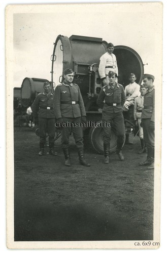 Orig foto flak soldaten - orig., mit