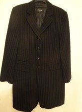 Lange Jacke mit Nadelstreifen - Gehrock von Rosner, Gr. 40/42