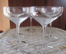 6  Sektschalen von Eisch  - Serie Springtime H 15,3 cm ***TOP***