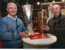 J.Grabowski / B.Hölzenbein - Fußball - DIN A5 Foto mit Originalsignatur - 67 -