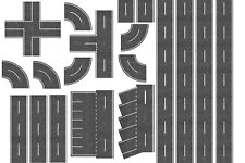 Spur Z, Teerstraße, 40mm