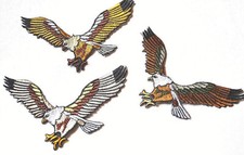 Adler aufnähen oder bügeln 12 x 7,5 cm groß