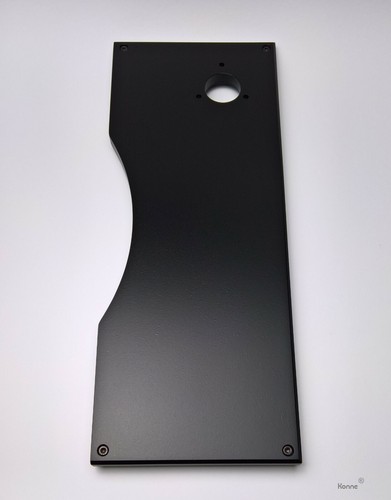 Tonearm panel made corian - made, of