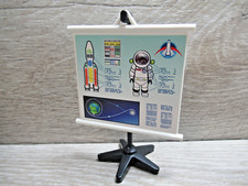 Playmobil Zubehör | Tafel "Thema Weltraum" für Schule