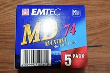 5 Pack EMTEC MD 74 MAXIMA Mini