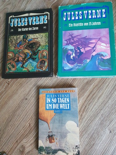 Jules verne drei verschiedene - verne,