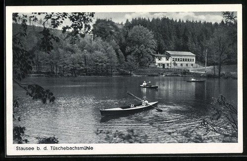 Niederfischbach gasthaus - ak,