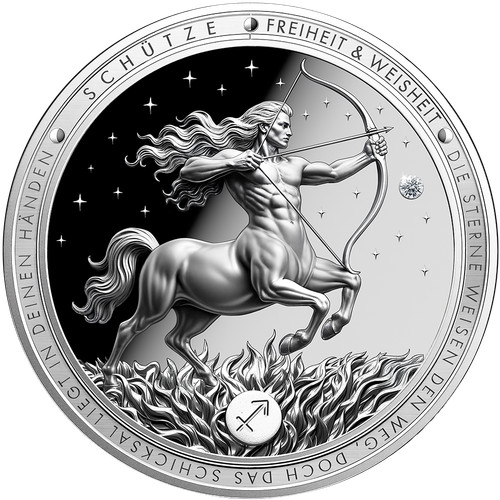 Unze silber sternzeichen - 1,